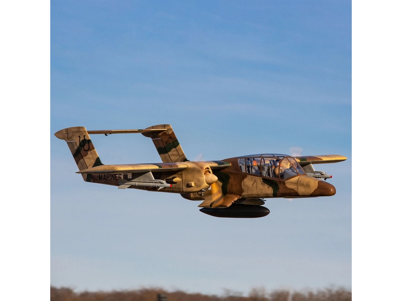 Hangar 9 OV-10 Bronco 30cc ARF + zaťahovací podvozok