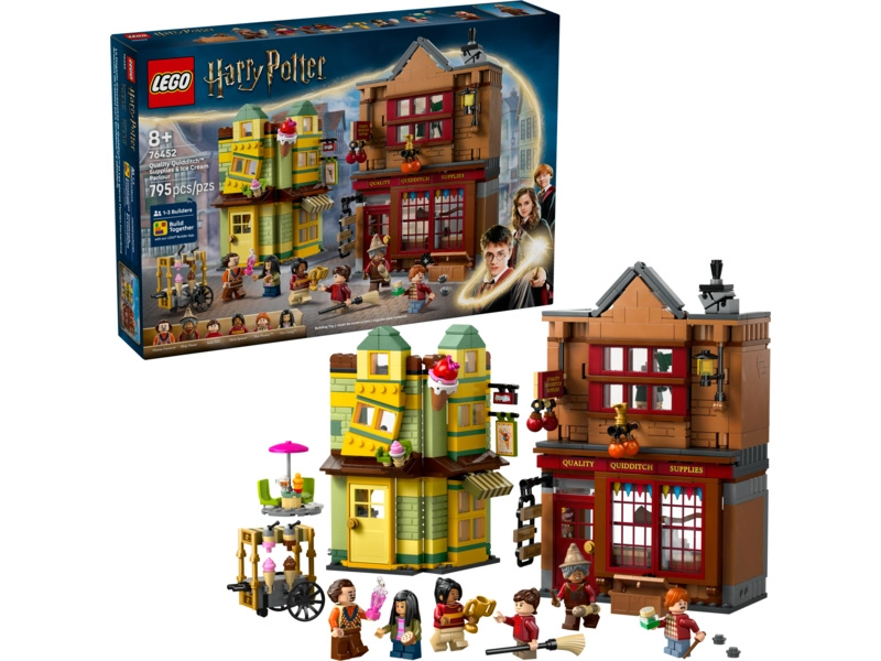 LEGO Harry Potter - Prvotriedne vybavenie na Quidditch a zmrzlinu