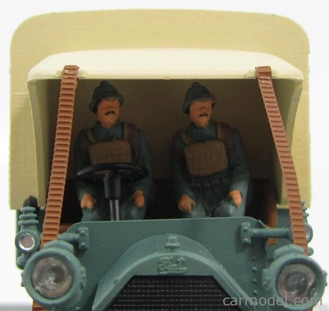 Rio-models Fiat 18bl Truck Telonato Esercito Italiano 1915 - 100th Anniversary La Grande Guerra 1:43 Vojenská Zelená