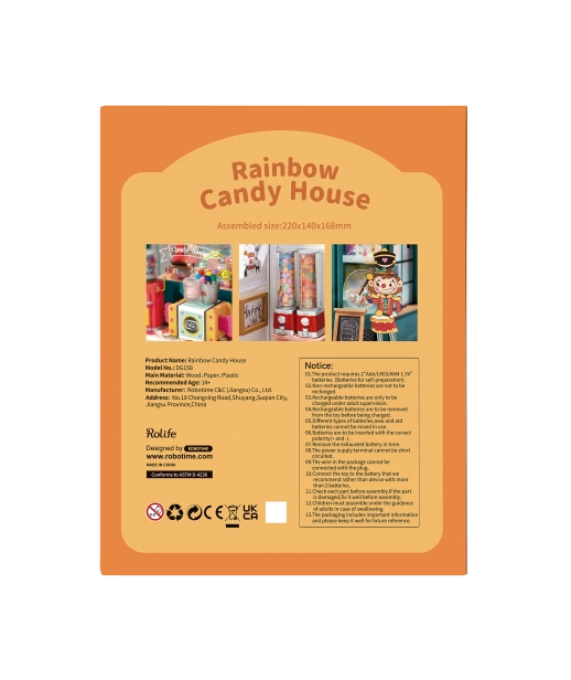 RoboTime miniatura domečku Cukrárna