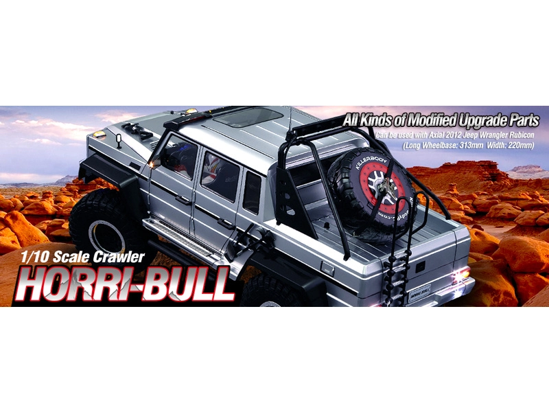 Killerbody karosérie 1:10 Horri Bull bílá