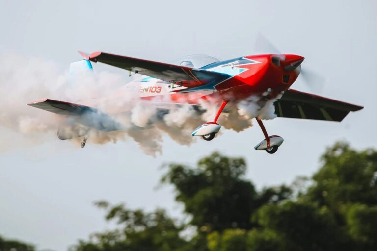 103" Raven (2,62m) 120cc Žlutá-Šedá