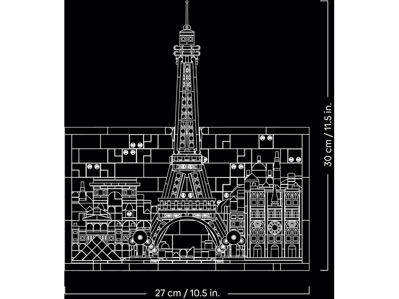 LEGO Architecture - Paříž – město lásky