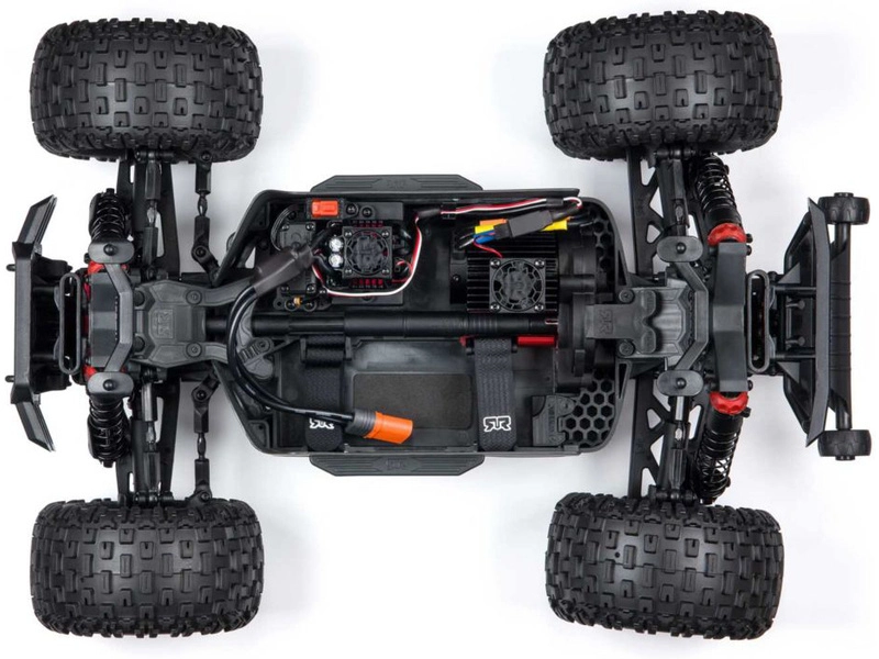 RC auto Arrma Granite 3S BLX 1:10 4WD RTR, červená