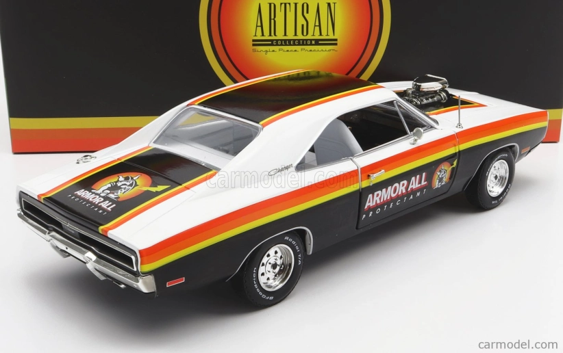Greenlight Dodge Charger Coupe 1970 1:18 Bílá Černá Červená Žlutá