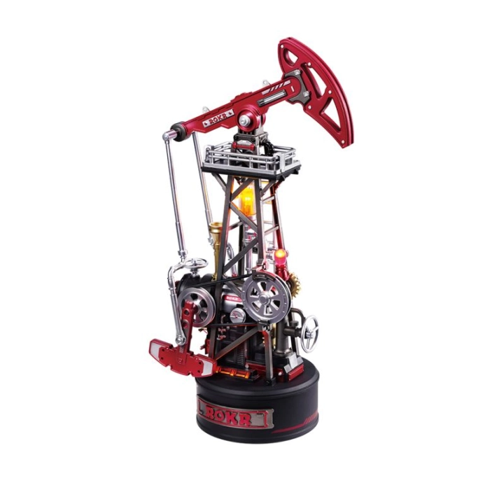 RoboTime 3D mechanická skládačka Ropné čerpadlo