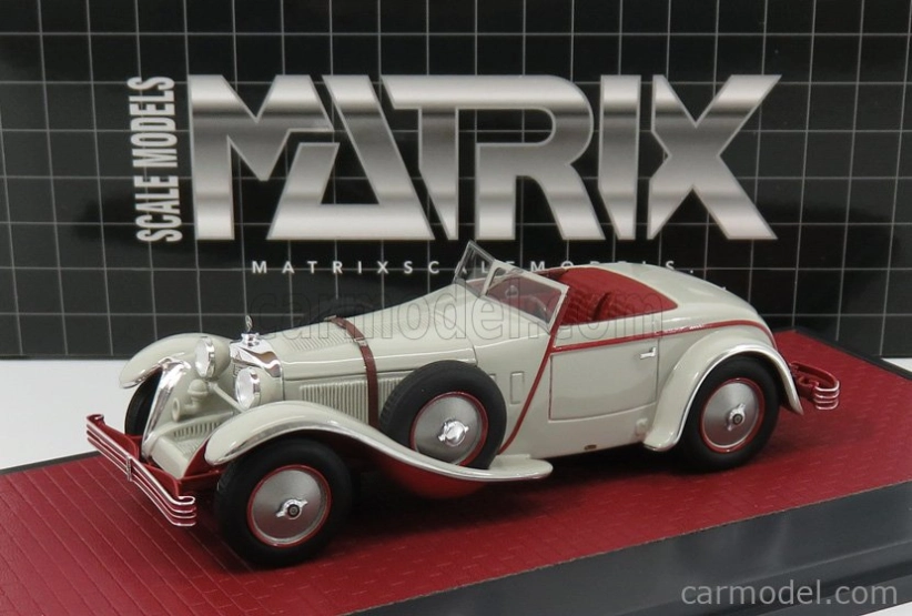 Matrix scale models Mercedes benz 680s Spider Sn35949 1:43, šedá
