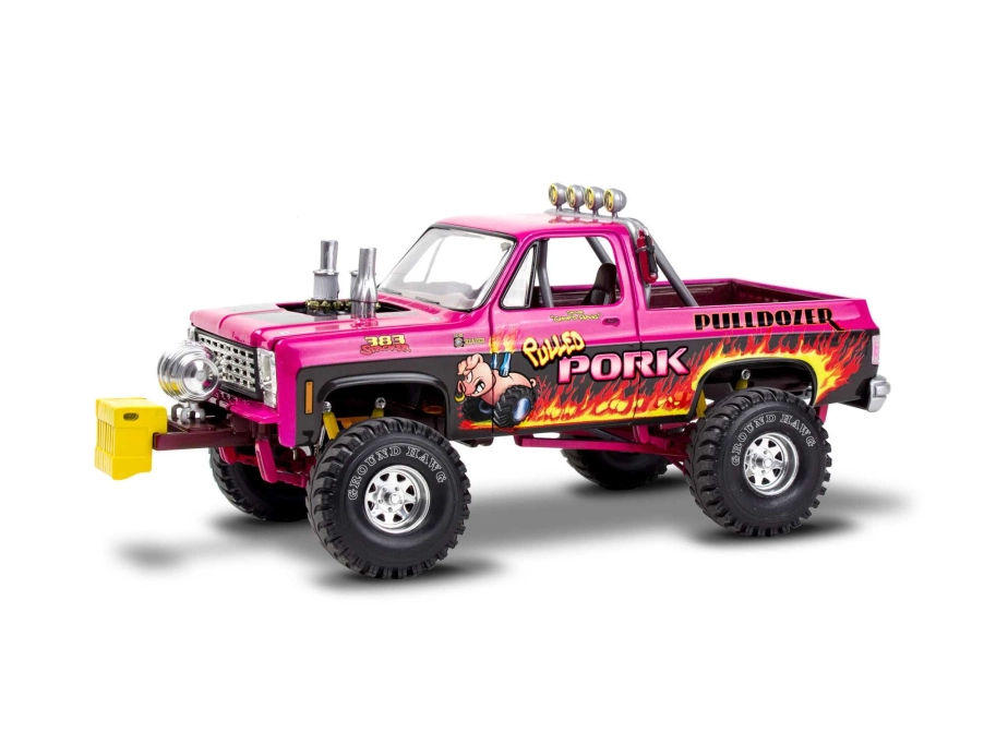 Plastic ModelKit MONOGRAM auto 4532 - 1978 Chevy Blazer Pulldozer (1:24)