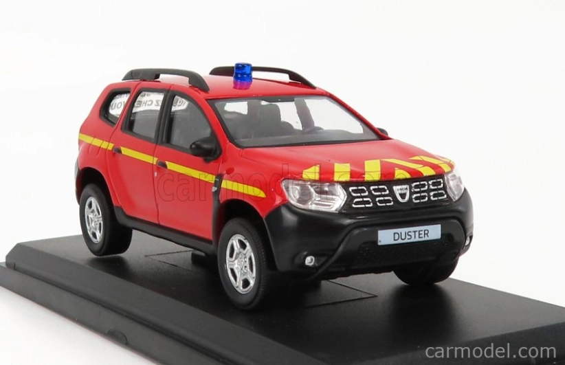 Norev Dacia Duster Pompiers 2020 1:43 Červená žltá
