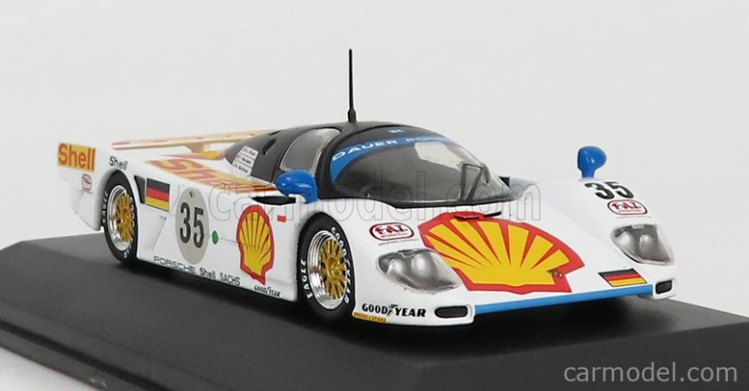 Werk83 Porsche Dauer 962 3.0l Turbo Team Le Mans Porsche N 35 3. 24h Le Mans 1994 H.stuck - T.boutsen - D.sullivan 1:43 Bielo žltá