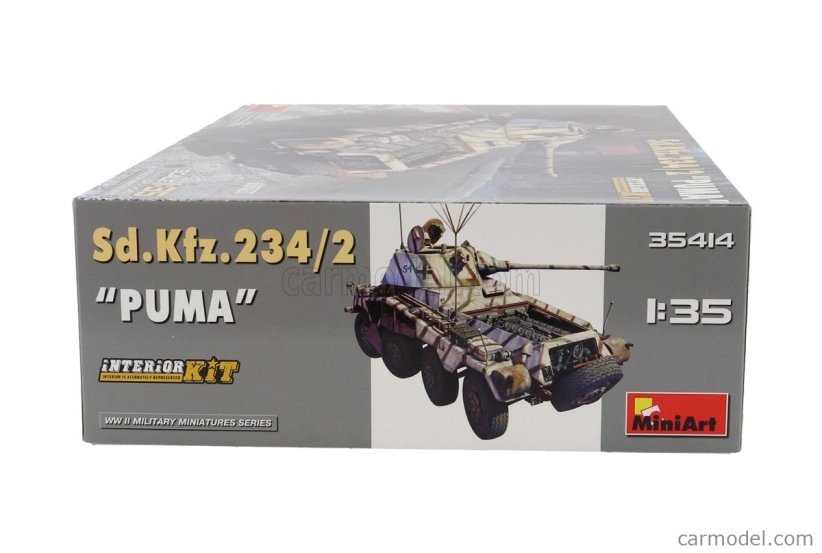 Miniart Tank Interior Kit Sd.kfz. 234/2 Puma Tank Military 1945 1:35 /