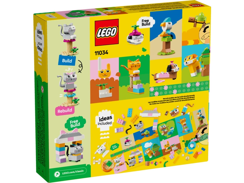 LEGO Classic - Kreatívne zvieratká