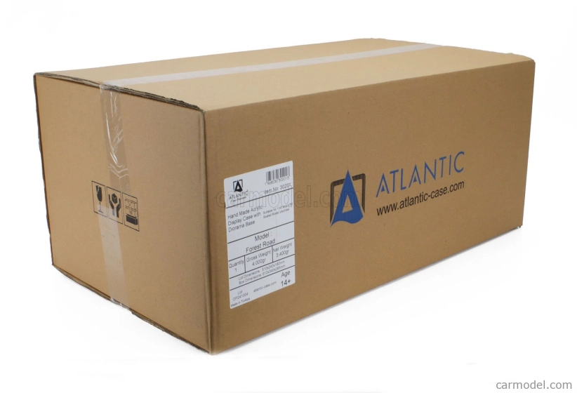 Atlantic Vetrina display box Diorama Base Strada Lungh.lenght Cm 57.0 X Largh.width Cm 30.0 X Alt.height Cm 2.5 - Forest Road Base - Cover Lungh.lenght Cm 52.0 X Largh.width Cm 25.0 X Alt.height Cm 16.5 1:43 Různé