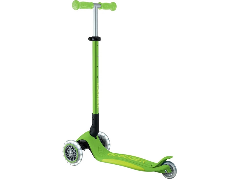 Globber - Koloběžka Primo Plus Lights V2 skládací Blue/Emerald Green