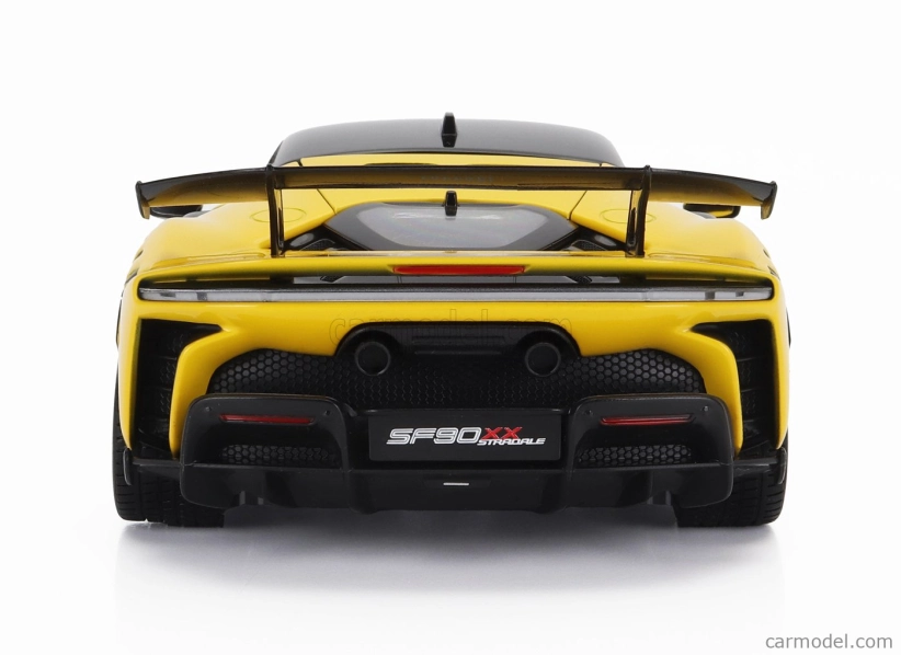 Bburago Ferrari Sf90xx Stradale 2024 1:18 Giallo Modena - Žlutá Černá