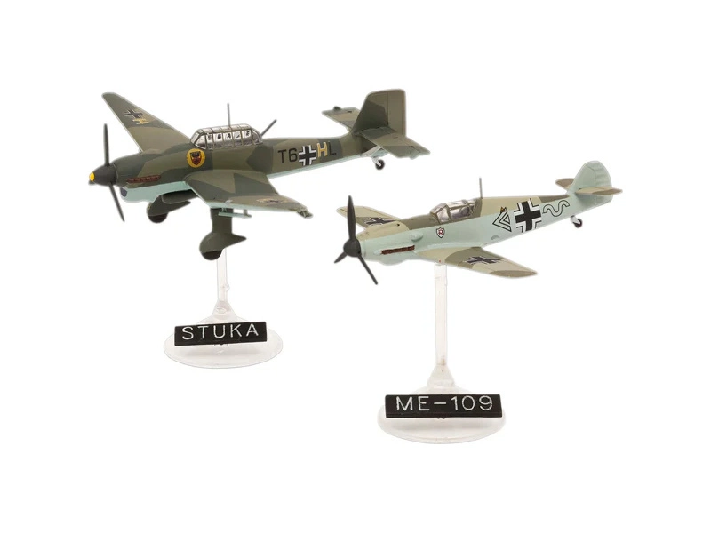 Revell Messerschmitt Bf109E & Ju87B Stuka (1:144) (štartovacia súprava)