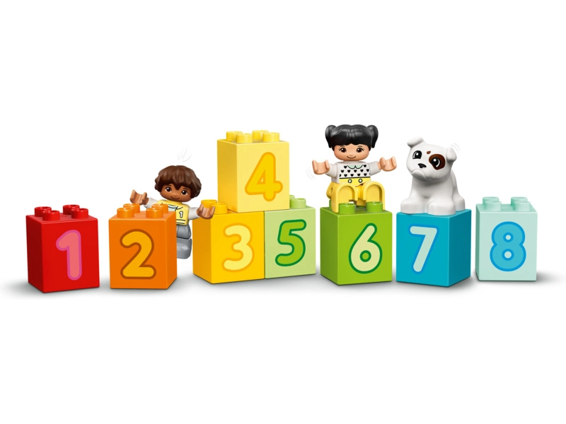 LEGO DUPLO - Vlak s číslami - Učíme sa počítať