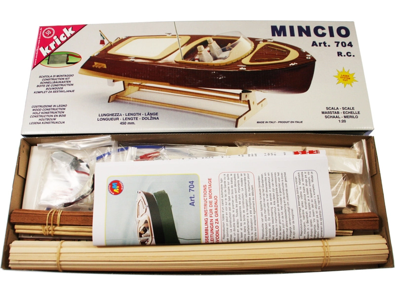Mantua Model Mincio 1:20 kit