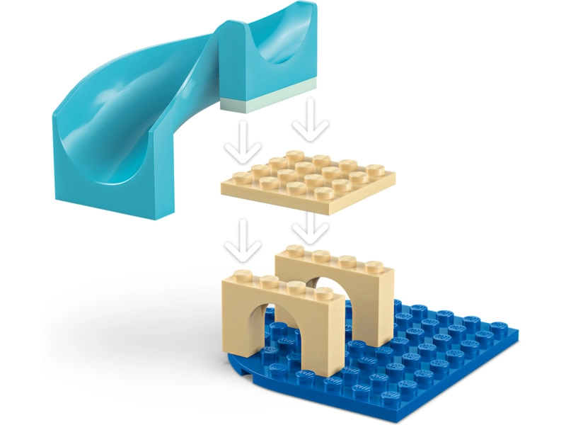 LEGO Gabyho čarovný domček - Dobrodružstvá v akváriu morskej víly Gaby