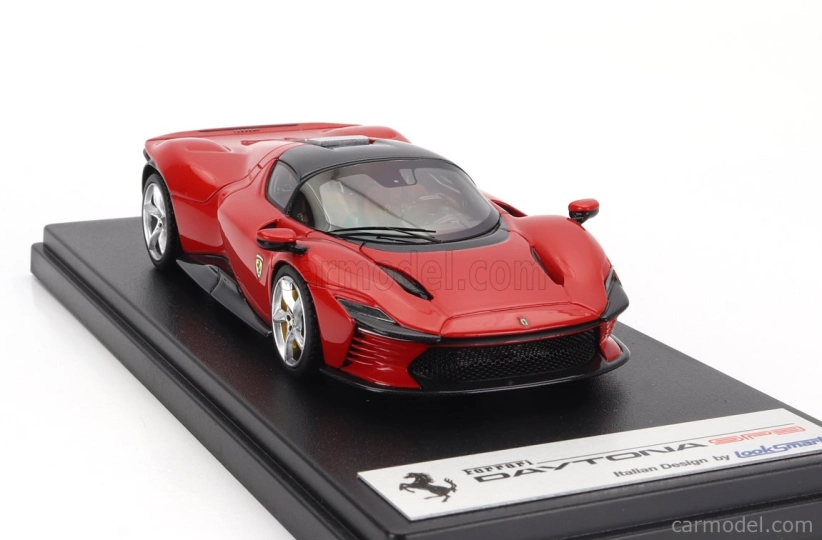 Looksmart Ferrari Daytona Sp3 Uzavretá strecha 2022 1:43 Rosso Corsa - červená