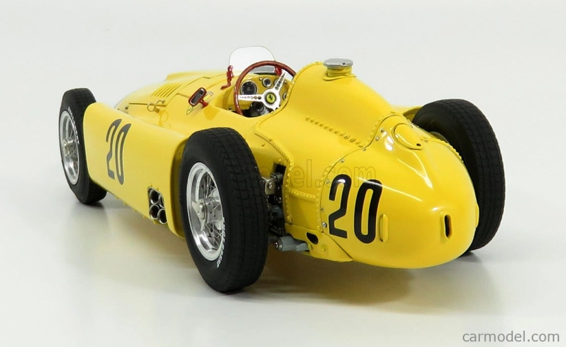 Cmc Ferrari F1 Set 2x Lancia D50 N 20 6. Gp Belgicka 1956 A.pilette + D50 N 6 Winner Gp Torino 1955 A.ascari 1:18 Červená Žltá