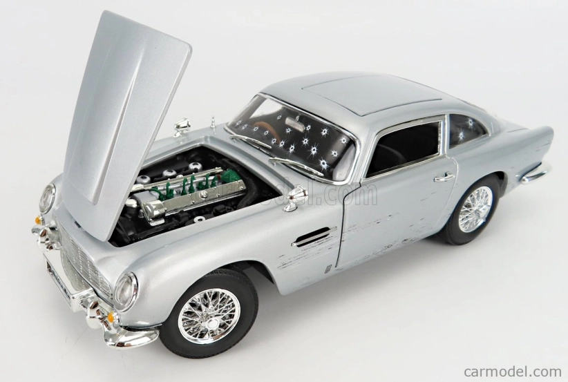 Autoworld Aston martin Db5 1964 - 007 James Bond - No Time To Die - Non E' Tempo Per Morire 1:18 Silver