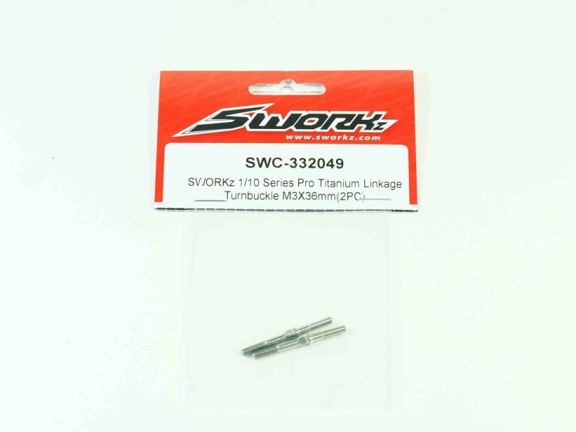 SWORKz PRO TITAN spojovačky M3x36mm, 2 ks