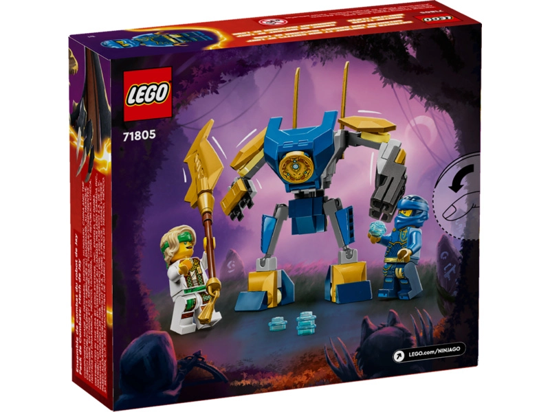 LEGO Ninjago - Jayov bojový balíček robotov
