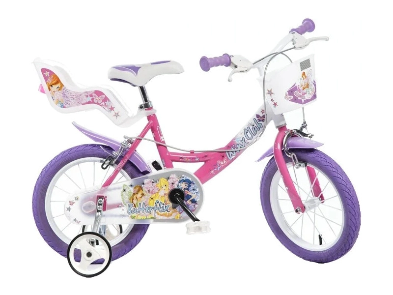 DINO Bikes - Dětské kolo 16" Winx