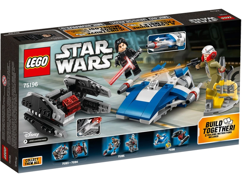LEGO Star Wars - Stíhačka A-Wing vs. mikrostíhačka TIE Silencer