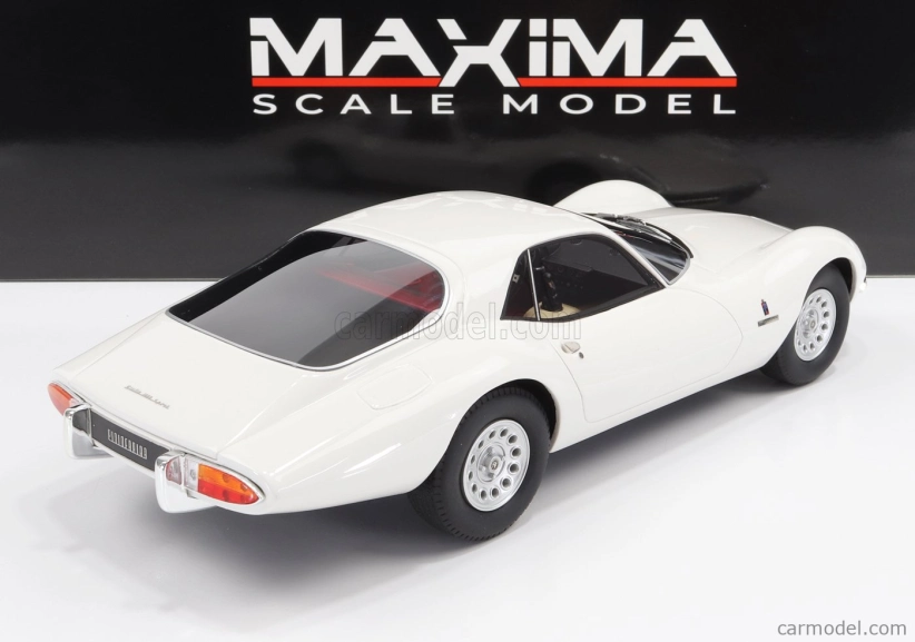 Maxima Alfa romeo Giulia Tz2 Coupe Pininfarina 1965 1:18 Bílá