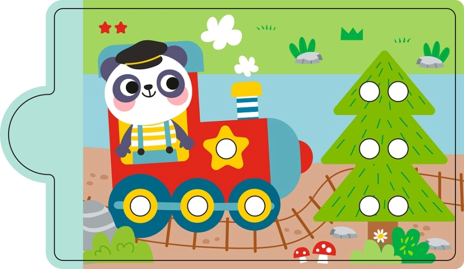 2Kids Toys Magnetická hra Třídění barev s dinosaurem - poškozený obal