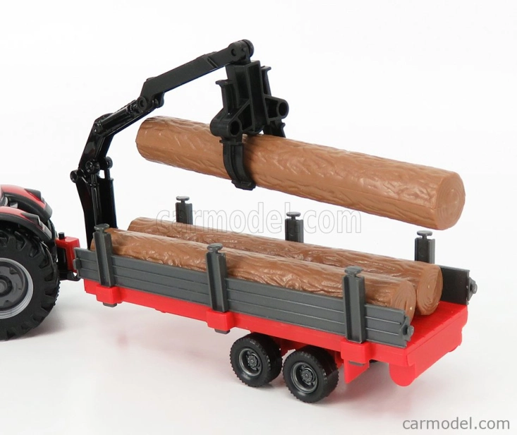 Bburago Massey Ferguson 8740S s drevom