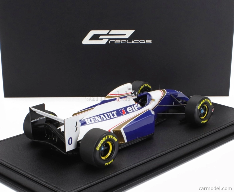 Gp-replicas Williams F1  Fw16 Team Rothmans Renault N 0 2nd Brazilian Gp (with Pilot Figure) 1994 Damon Hill 1:18 Modrá Bílá
