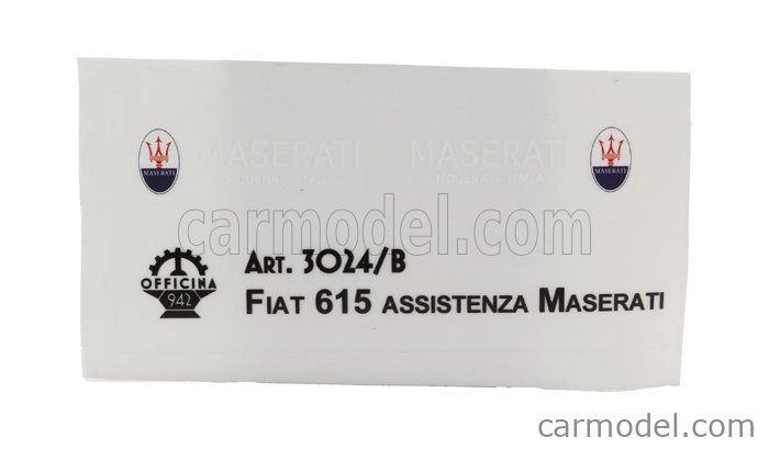 Officina-942 Fiat 615n Van Assistenza Team Scuderia Maserati 1952 1:76 /