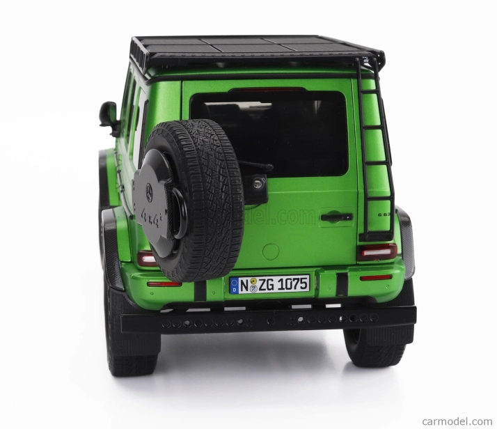 Nzg Mercedes benz G-class G63 4x4 Amg 2023 1:18 Pekelně Zelené Magno