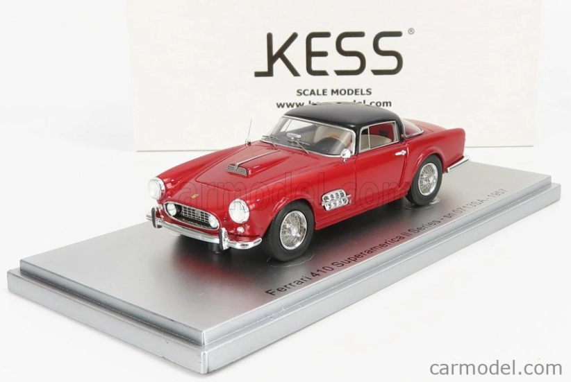 Kess-model Ferrari 410 Superamerica 2s Sn0713sa 1957 1:43 Red Met Black