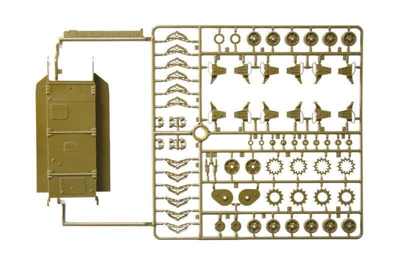 Italeri Tank M4a3 Wet Sherman Miltary 1945 1:35 /