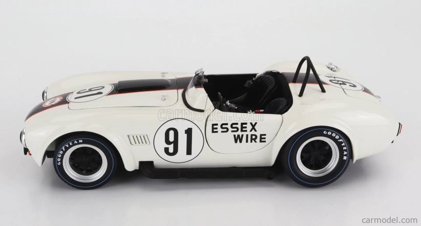 Kyosho Ford usa Shelby Cobra 427 S/c Spider Essex Wire N 91 1:18, bílá