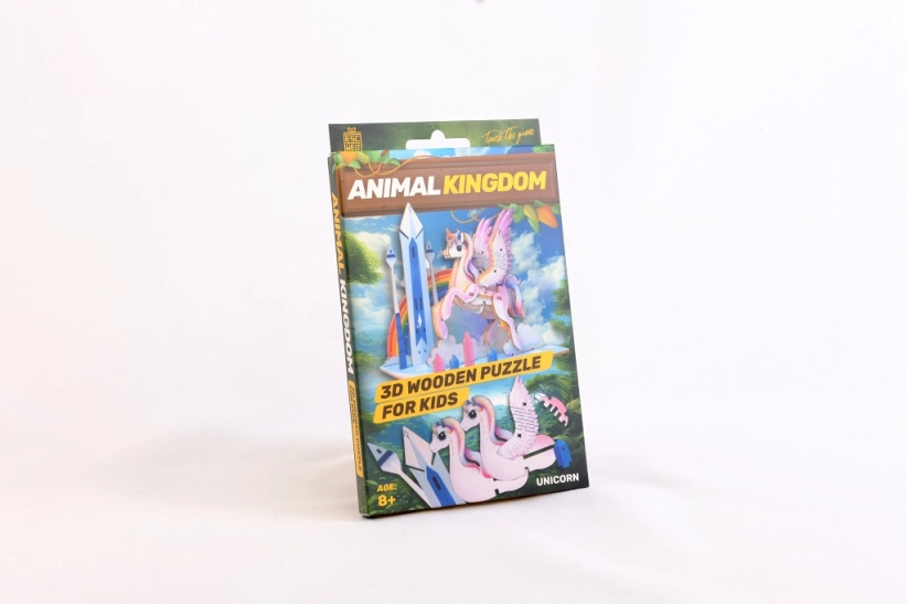 EscapeWelt 3D dřevěné puzzle Jednorožec