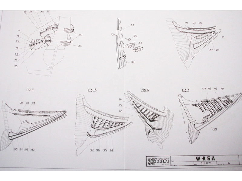 COREL Wasa 1626 1:75 kit