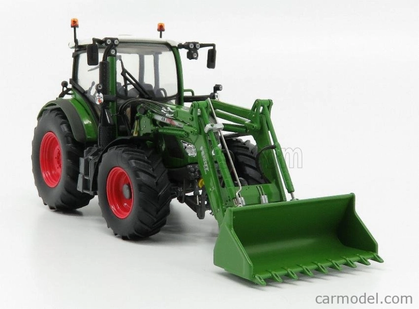 Universal hobbies Fendt 516 Vario Traktor s čelným nakladačom 4 X 80 Cargoprofi 2016 1:32 Zelená biela