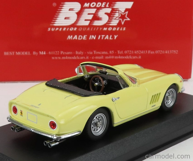 Najlepší model Ferrari 275 Gtb/4 Nart Spider 1967 1:43 Yellow