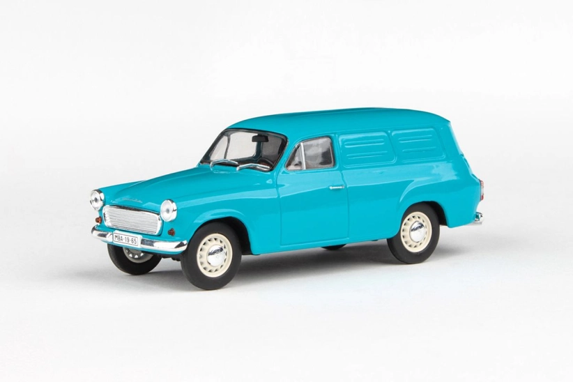 Abrex Škoda 1202 dodávka (1965) 1:43 – tyrkysová