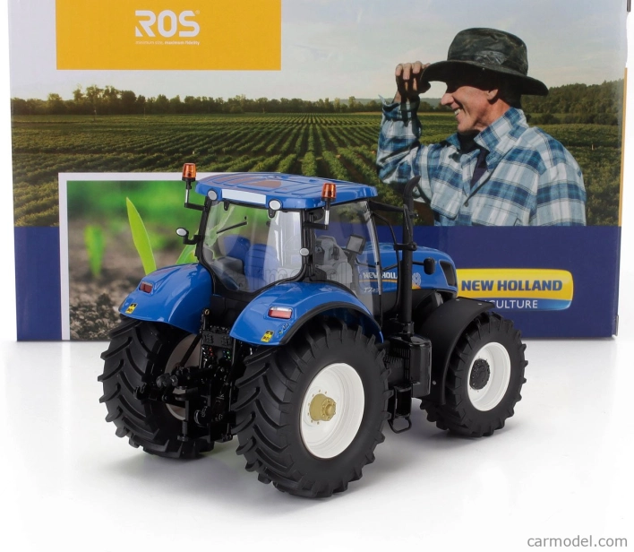Ros-model New holland T7.270 Tractor 2020 1:32 Blue