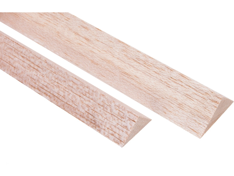 Krick lišta trojuholníková balza 10 x 10 mm 1 m