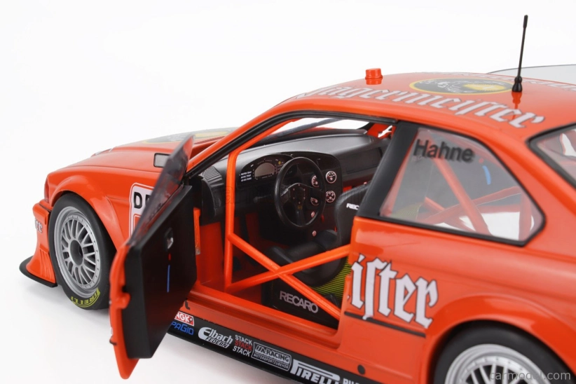 Werk83 BMW 3-series Coupe (e36) Jagermeister Team Linder N 9 Dtm Season 1993 Armin Hahne 1:18 Orange