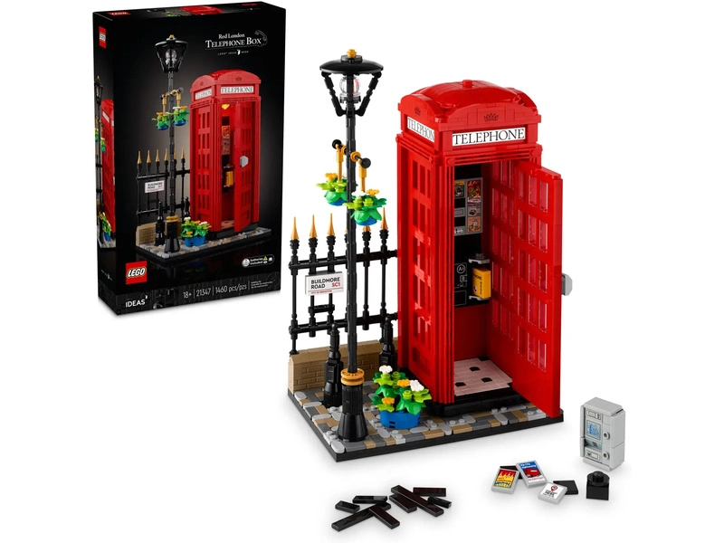LEGO Ideas - Červená londýnska telefónna búdka