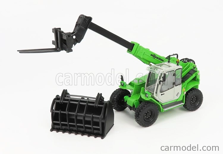 Ros-model Sennebogen 305 Multihandler Telescopic Tractor 1:50 Zelené Stříbro