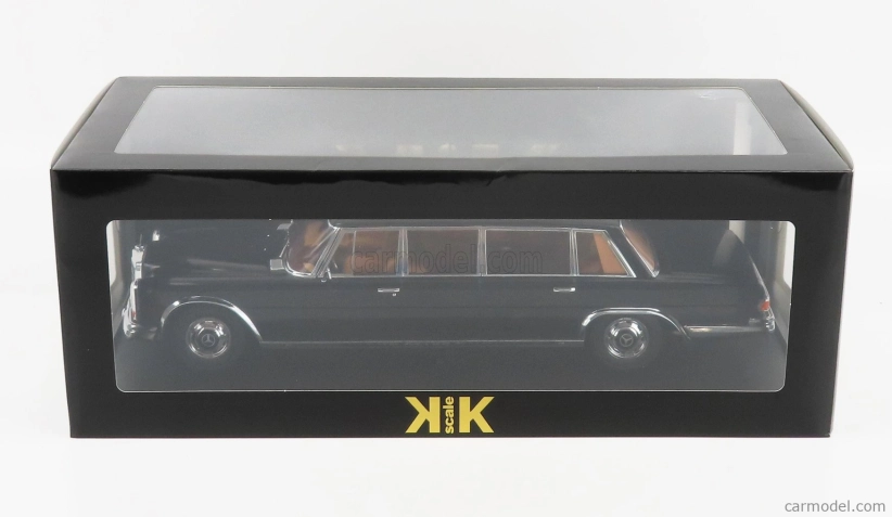 Mercedes benz triedy S 600 Lwb Pullman (w100) 1964 1:18 čierny